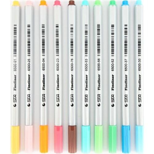 DIY 26 Colored Art Metallic Marker Professional Manga Anime Liner Brush Pen Sketch Markers For Drawings Painting School Supplies