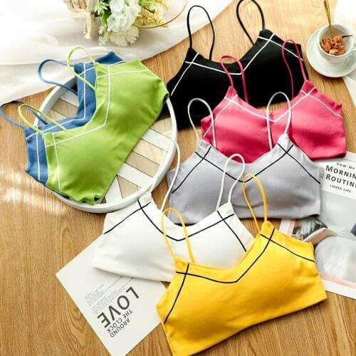 Solid Bras for Women Bralette Push Up Lingerie Seamless Underwear Women Sport Bra Running Sleep Brassiere Gym Wear Crop Top