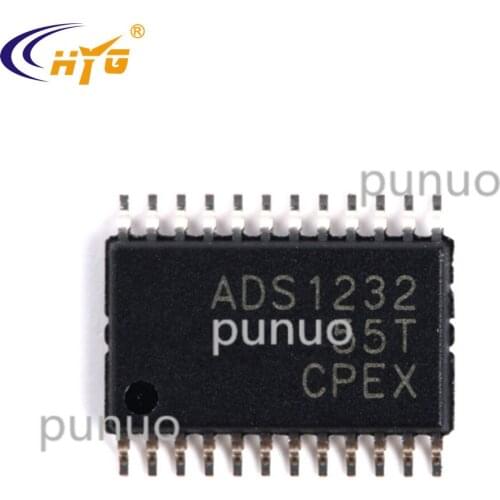 Original Authentic ADS1232IPWR Encapsulation TSOP24 4-Channel 24-Bit Delta-Sigma ADCs for Bridge Sensors