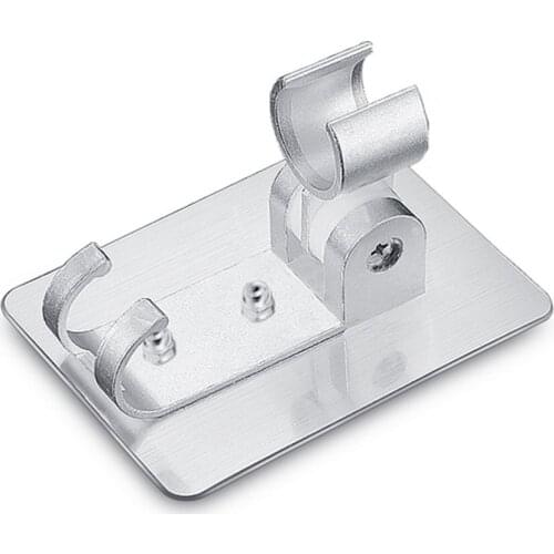 Durable Plumbing Flexible Shower Tube Stainless Steel Bathroom Pipe 90 Degree Adjustable Wall Mounted Shower Head Holder