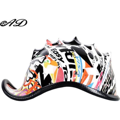 Retro Vintage Casco Moto Unisex Motorcycle Helmet Open Face Scooter Biker Motorbike Racing Riding Helmet Motor accessrios