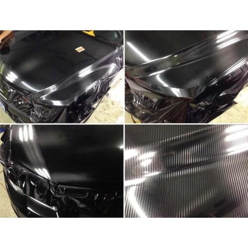 Ultra Gloss Carbon Fiber Car Vinyl Wrap Vinyl Sticker Carbon Vehicle Laptop Skin Phone Cover Motorcycle