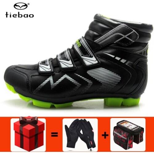 TIEBAO winter Cycling Shoes sapatilha ciclismo mtb Men sneakers Women Bike Self-Locking Shoes Breathable Bicycle Shoes