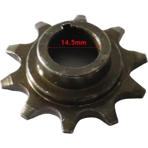 Cycling 10T Clutch Gear Drive Sprocket 10T 49cc 66cc 80cc 2 Stroke Engine Motorized Bicycle Bike Gear Bicycle Parts Accessories