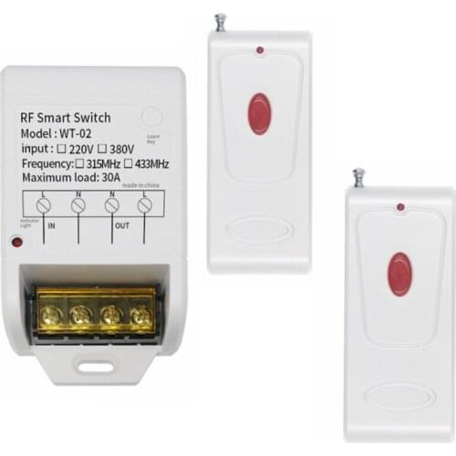 AC220V Water Pump Bedicated High-Power Wireless Remote Control Switching Power Supply Motor Power Off