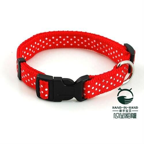 100Pcs/Lot (3 colors) Classic Pet Dog Dots Collar Buckle Style 2.0cm PCFB2010