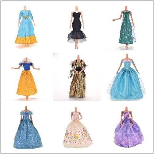 11.11 Sale Princess Doll Dress Noble Party Gown Fashion Design Outfit Best Gift For Doll For Girl' Doll Accessories