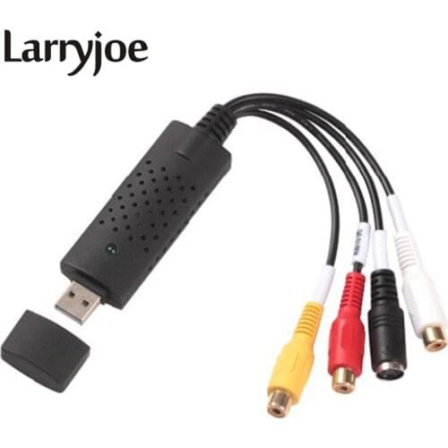 Larryjoe USB Video Capture Adapter TV DVD VHS Captura de v deo Card Audio AV for Computer TV Camera