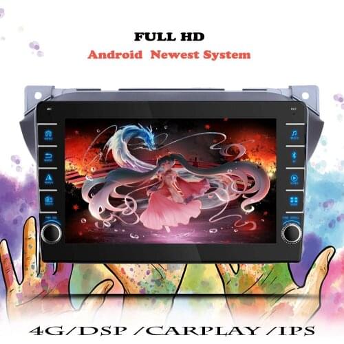Car Radio Multimedia Player Android 10 For Suzuki Alto 2009 2010 2011 2012 2013-2016 2 Din Car Auto Radio RDS Navigation GPS DVD