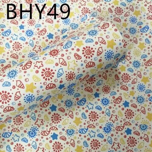 Free shipping 7.6*12inch cartoon print synthetic leather fabric for DIY accessories BHY49