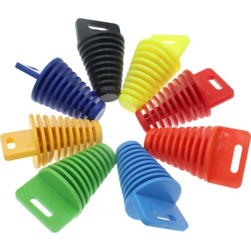 34-62mm Big Exhaust Pipe Silencer Muffler Waterproof Wash Plug For 2/4 Stroke Motorcycle ATV QUAD