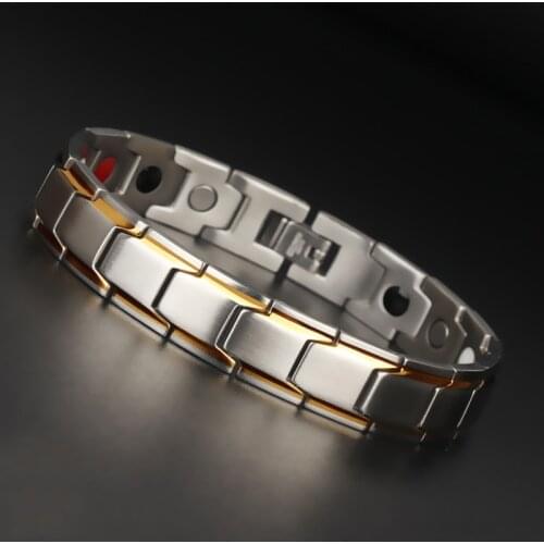Body Slimming Weight Loss Anti-Fatigue Healing Bracelet Hematite Beads Stretch Bracelet Magnetic Therapy Bead Slim For Men Women