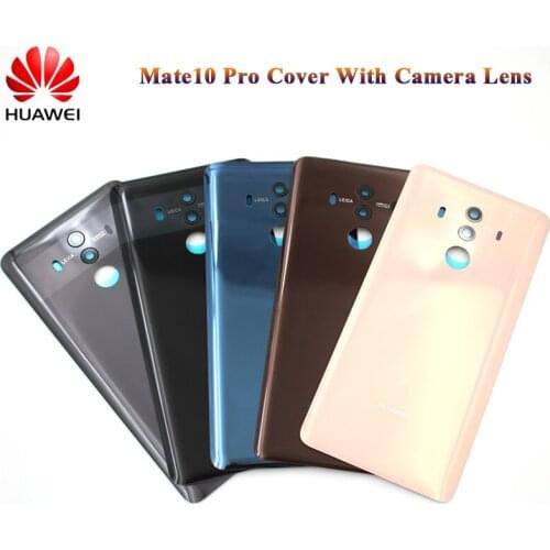 Huawei Mate10 Pro Housing Cover Battery Back Replacement Repair Parts For Huawei Mate 10 Pro With Camera Lens & Adhesive Sticker