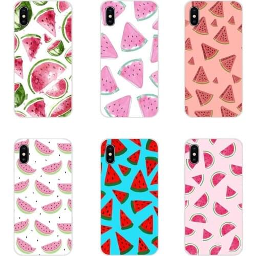 For Samsung Galaxy A3 A5 A7 A9 A8 Star A6 Plus 2018 2015 2016 2017 Cartoon Watermelon Accessories Phone Shell Covers