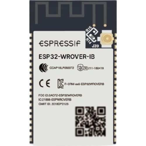 Esp32-wrover-ib dual core Wi Fi / Bluetooth module IPEX antenna