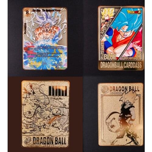 Dragon Ball Super Ultra Instinct Goku Jiren Action Toy Figures 30Th Anniversary Commemorative Edition Game Collection Cards Gift