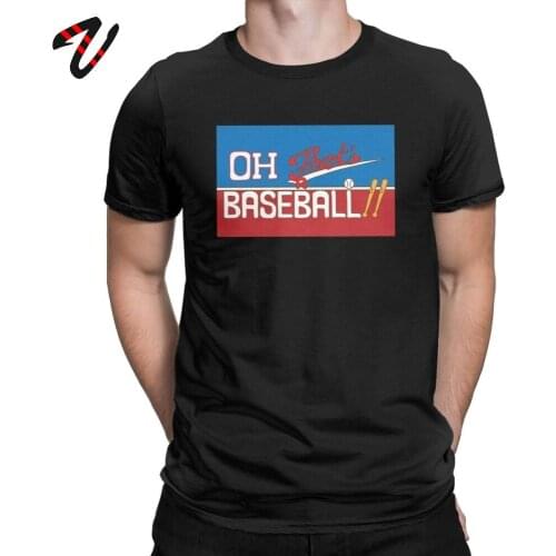Men Tshirt Thats A Baseball JJBA T-Shirts Jojos Bizarre Adventure O Neck Anime Clothes 100% Cotton Tees Best Gift Idea T Shirt