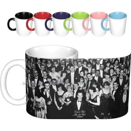 Overlook Hotel 1921 Ceramic Mugs Coffee Cups Milk Tea Mug Overlook Hotel Jack New Best Selling Wow Awesome Cool Lit Hurry