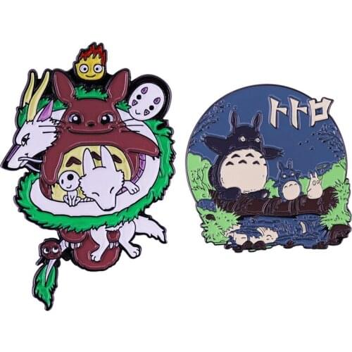 K2995 Anime Cat Creativity Enamel Pins Badge for Backpack Collar Lapel Pin Hat Jewelry Gifts for Friends