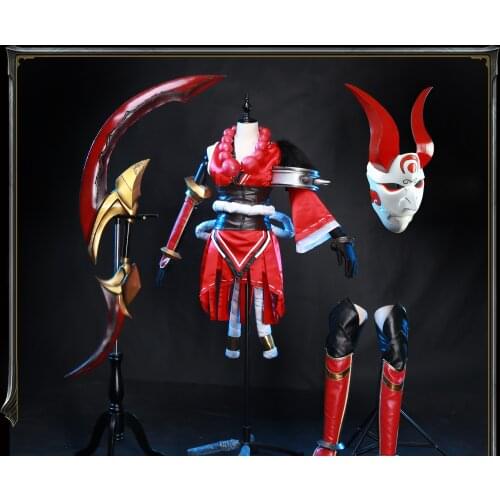 LOL Blood Moon Diana Cosplay Costume with props full set custom size made