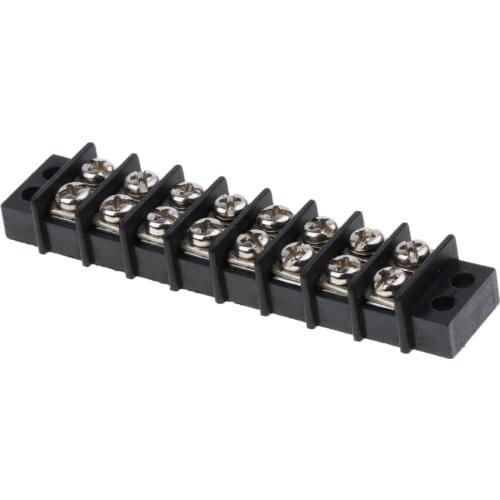 Boat Marine RV 30A 8 Circuit Dual Row Screw Terminal Power Block