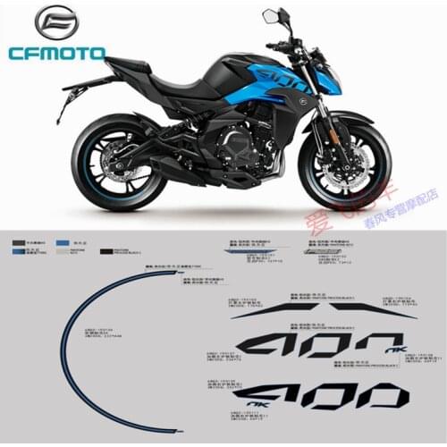 Motorcycle Original Accessories Cf400 Decal 400 / 650nk18-19 Stickers