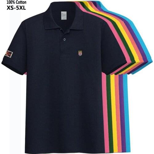 New-designer XS-4XL 2020 Summer Mens short sleeve polos shirts 100% cotton mens lapel Casual polos shirt fashion male tops