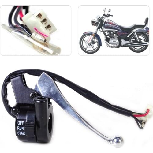 New Motorcycle Black Throttle Housing Kill Switch Lever on/off Control Assembly fit for Yamaha PY50 G50T Peewee PW50