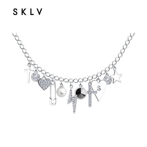 Женские ожерелья из жемчуга SKLV China At AliExpress