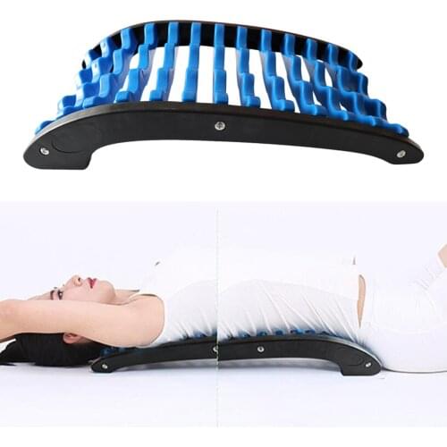 Lower & Upper Back Stretcher Spine Deck Pain Relief Fitness, A Great Gift for People Suffering From Back Pain