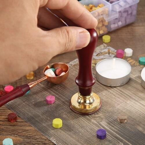 Vintage Wax Seal Head Handmade DIY Copper Head Brass Sealing Wax Stamps Head Scrapbooking Stamps Craft for Wedding Decor