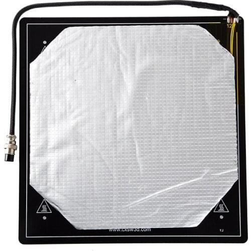 12V 24V 220W 310*310*3MM CR-10S Heated Bed Aluminium MK3 Heatbed substrate cable kit For Creality CR-10 V2 V3 3d printer parts