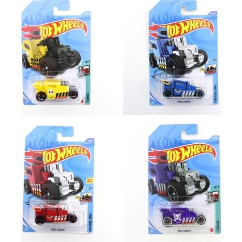 2021 PIXEL SHAKER Original Hot Wheels Mini Alloy Coupe 1/64 Metal Diecast Model Car Kids Toys Gift
