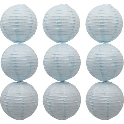 5PCS 10inch 25cm Round Chinese Paper Lantern for Home Wedding Baby Shower Birthday Party Decor Christmas Halloween DIY Lampion