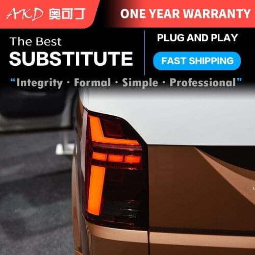 Car Tail Lights Parts For Multivan 2015-2021 Taillights Rear Lamp LED Signal Reversing Parking FACELIFT
