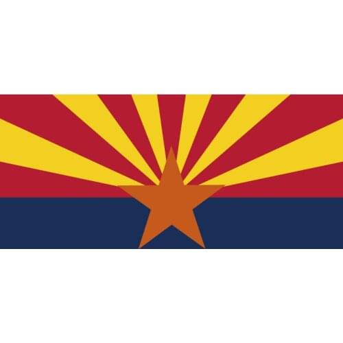 Free shipping xvggdg 3x5 Feet The usa Arizona state flag Polyester Flag