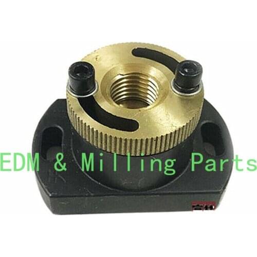 CNC EDM Machine Wire Cutting Screw Nut M18/20/22/24*1/2 Copper Brass Nut CNC Power Chucks