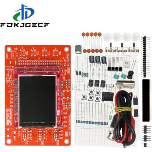 DSO138 2.4" TFT Screen Digital Oscilloscope Diy Kit Waveform Display Preciseness DSO138 Acrylic Case for Arduino