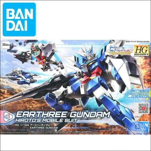 Bandai Assembly Model 58202 HGBD:R 01 1/144 EARTHREE Core Earth Gundam Anime Toy