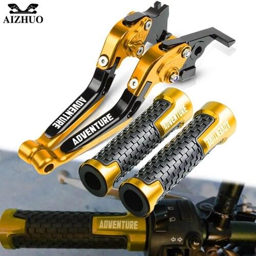 Motorcycle Accessories CNC For 790ADVENTURE R ADV 2017 2018 2019 Extendable Brake Clutch Levers 790 ADVENTURER Handlebars