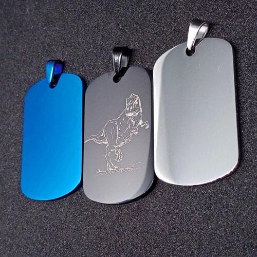 Stainless Steel Outline Origami Animal Tyrannosaurus Pendant Necklace Ancient Creatures Dinosaurs Dragon Chirden Gift Jewelry