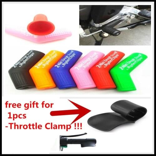 Motorcycle Gear Shifter Shoe Case Throttle Clamp for TRIUMRH SCRAMBLER SPEED FOUR 1050 S TRIPLE R SPEEDMASTER TT 600