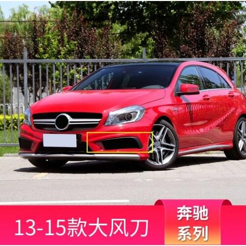 Suitable for A-class Benz A200 A260 A250 Modified A45 Air Knife Front Rear Lip Middle Net
