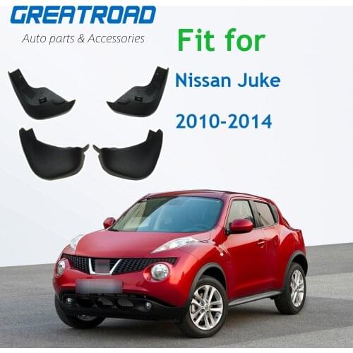 Front Rear Car Mud Flaps For Nissan Juke 2010-2014 F15 Mudflaps Splash Guards Mud Flap Mudguards Fender 2011 2012 2013