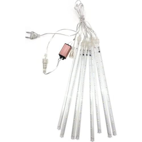 50CM Meteor Tube LED Meteor Shower Rain Tubes Christmas Decorative Lights LED Beautiful Wedding Party Garden String Light