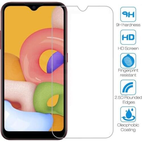 Tempered glass for Samsung Galaxy A01 A11 A21 A31 A41 A50 A51 A60 A71 A80 A91 protective film phone screen protector on glass