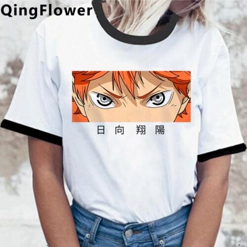 Oya Oya Oya Haikyuu Kuroo Karasuno Fly High top tees female white t shirt harajuku kawaii 2021 casual clothes harajuku kawaii