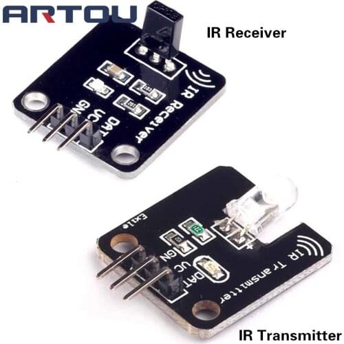 1set/lot IR Infrared Transmitter Module IR Digital 38KHz Infrared Receiver Sensor Module For Arduino Electronic Building Block