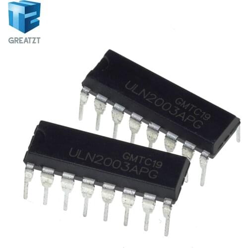 10PCS ULN2003AN DIP16 ULN2003A DIP-16 ULN2003 ULN2003APG DIP new and original IC