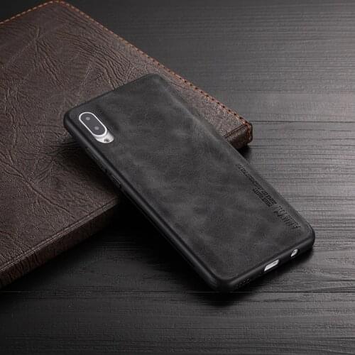 AMMYKI Soft TPU Silicone case For VIVO Y85 V9 Z1 Lite Z3X Z1i Y89 X21S V11 Pro NEX S Pu leather case